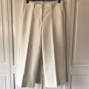 Theory cropped wide leg pants